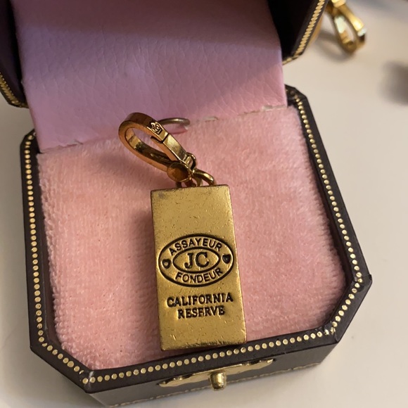 Juicy Couture BAR OF GOLD Charm RARE - Picture 4 of 4